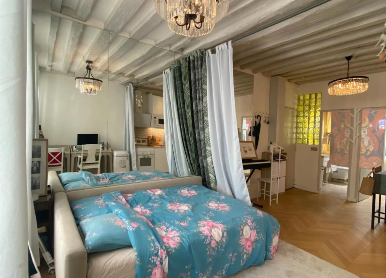 Daire Appartement Cosy A Saint Michel-Notre Dame Paris Center
